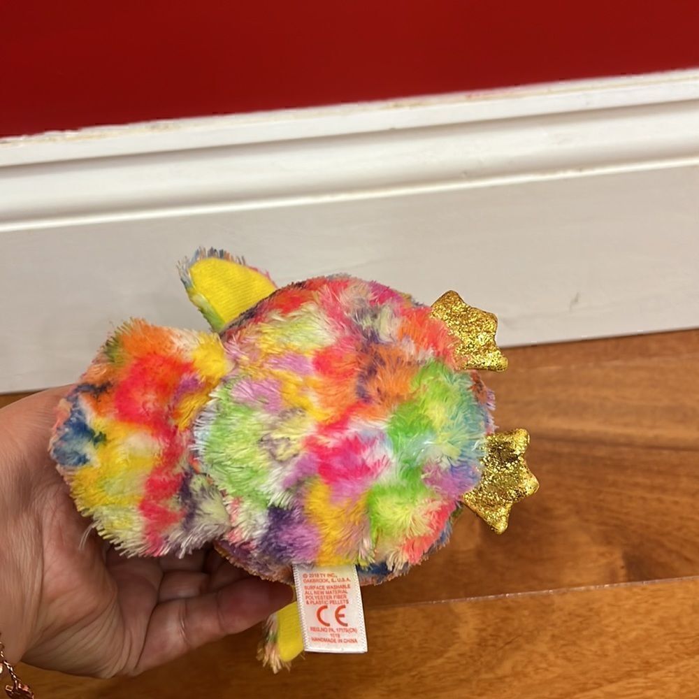 ‎Ty Beanie Boo 'Enchanted' the Unicorn Owl (6 inch) - Picture 5 of 6